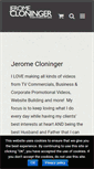 Mobile Screenshot of jeromecloninger.com