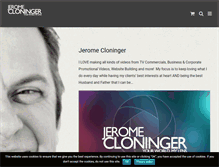 Tablet Screenshot of jeromecloninger.com